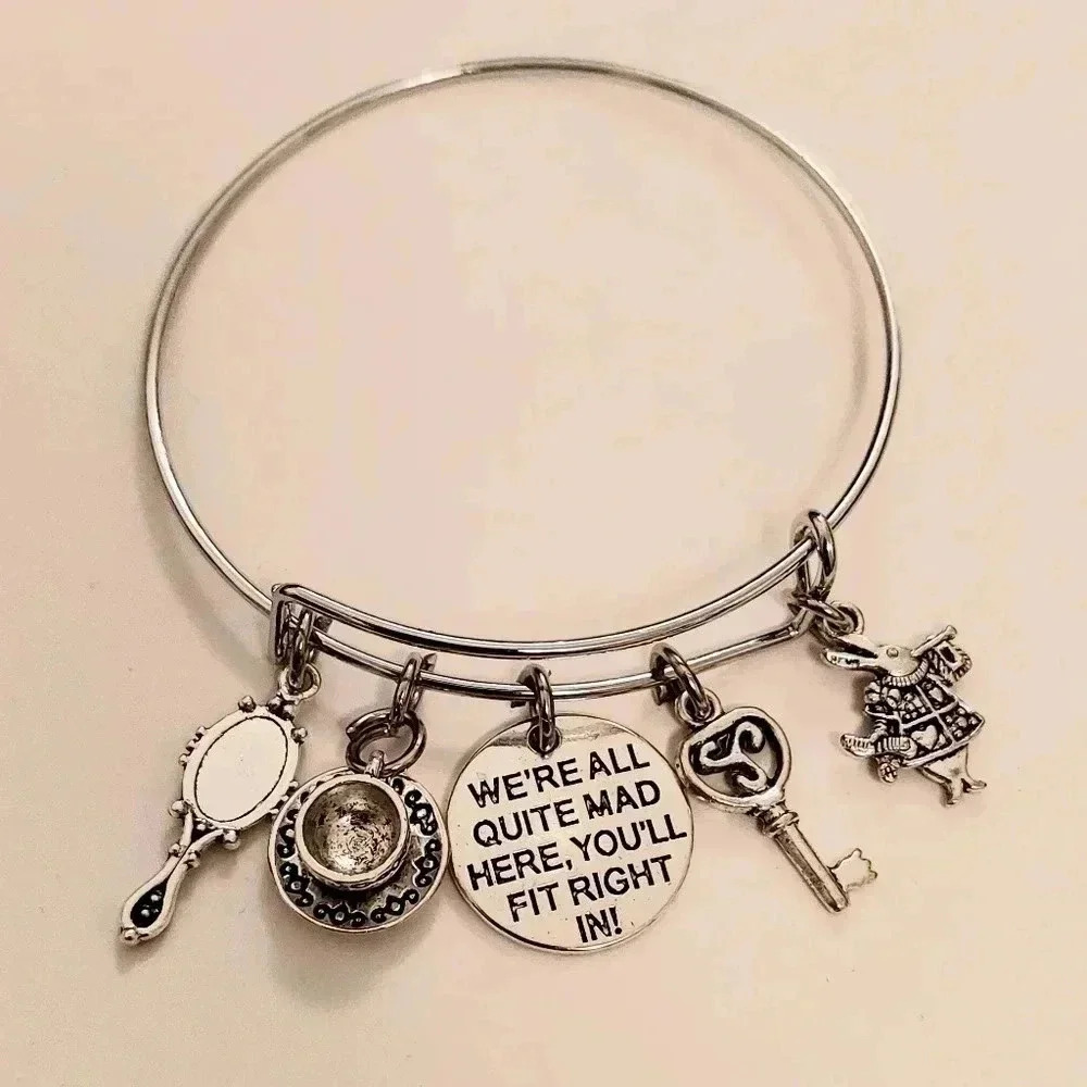 Alice In Wonderland Charm Bracelet